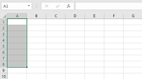 sử dụng ô (cell) trong Excel 2016 cách chọn vùng ô
