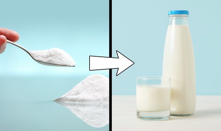 Kiểm tra chất lượng sữa bằng muối