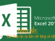 cac thao tac voi hang va cot trong excel 2016