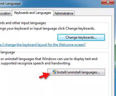 Cách thay đổi ngôn ngữ trên máy tính windows 7 - Cài đặt bổ sung ngon ngữ mới cho window 7